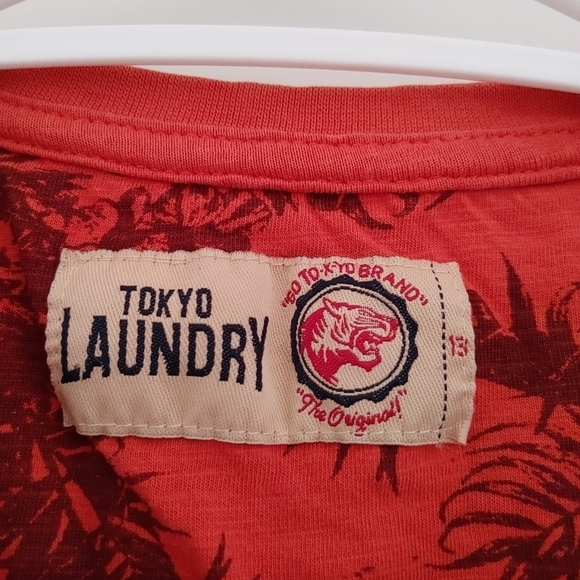 Vintage Tokyo Laundry Salmon colour Tshirt - Picture 3 of 4